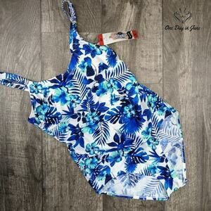 Christina Floral One Piece Size M